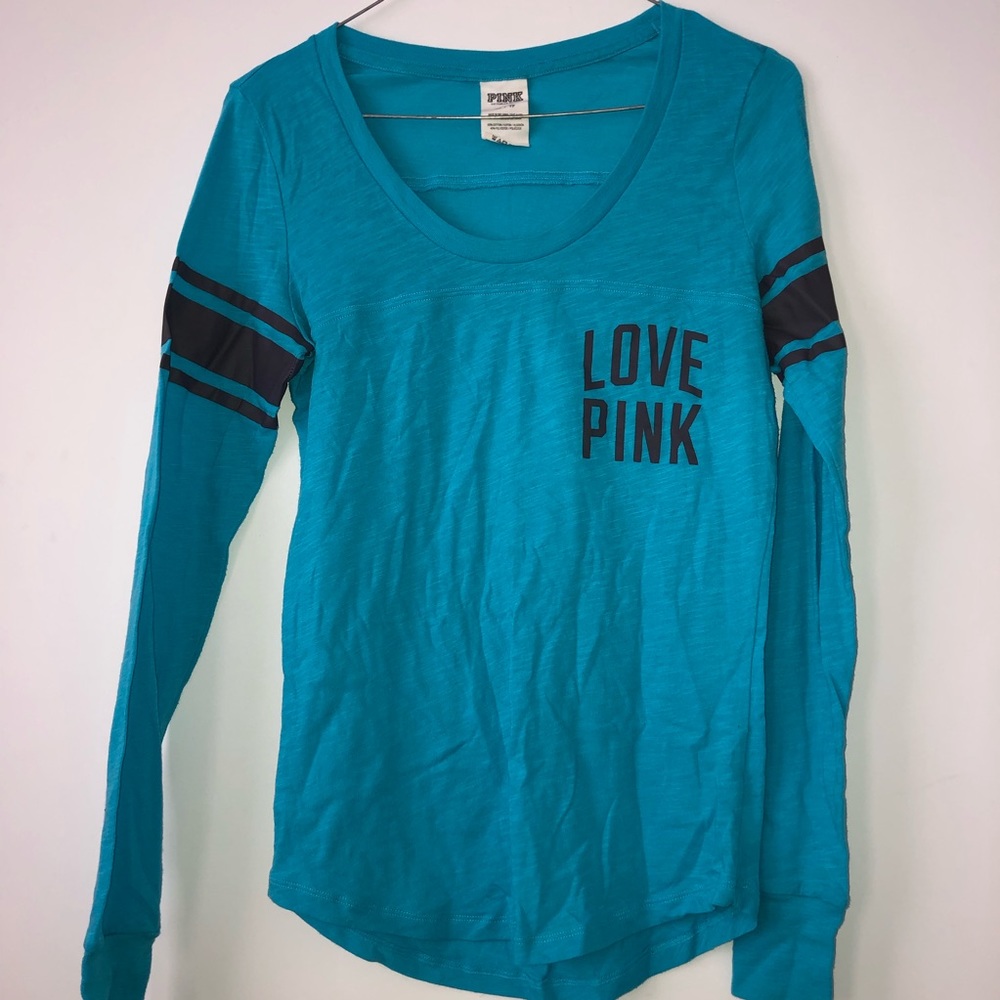 Victoria Secret PINK Blue Long Sleeve